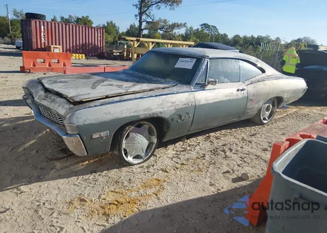 1968 Chevrolet Impala z USA, uszkodzony, nr VIN 1648781143756
